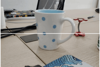 The Polka-Dot Mug: A Touch of Personality in the Modern Office