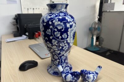 A Touch of Elegance: The Story of a Blue and White Porcelain Vase